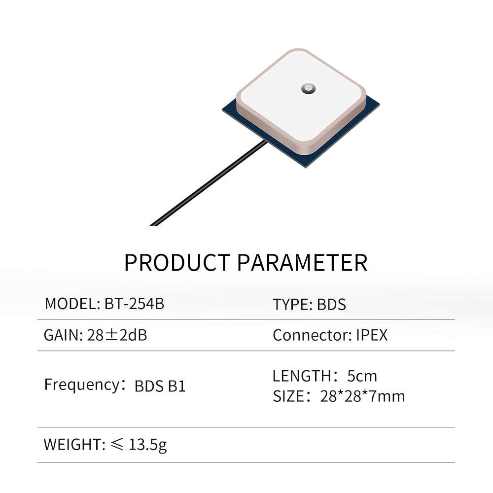 Beitian GPS BEIDOU positioning built-in ceramic antenna high gain satellite navigation vehicle and ship BT-182B Beitian GPS BEIDOU positioning built-in ceramic antenna high gain satellite navigation vehicle and ship BT-182B